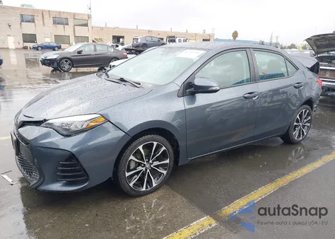2018 Toyota Corolla Se z USA, uszkodzony, nr VIN 2T1BURHE2JC120097